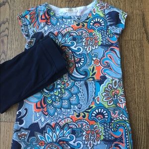 JCrew Crew Cuts dress/leggings Sz 2T. Super cute!